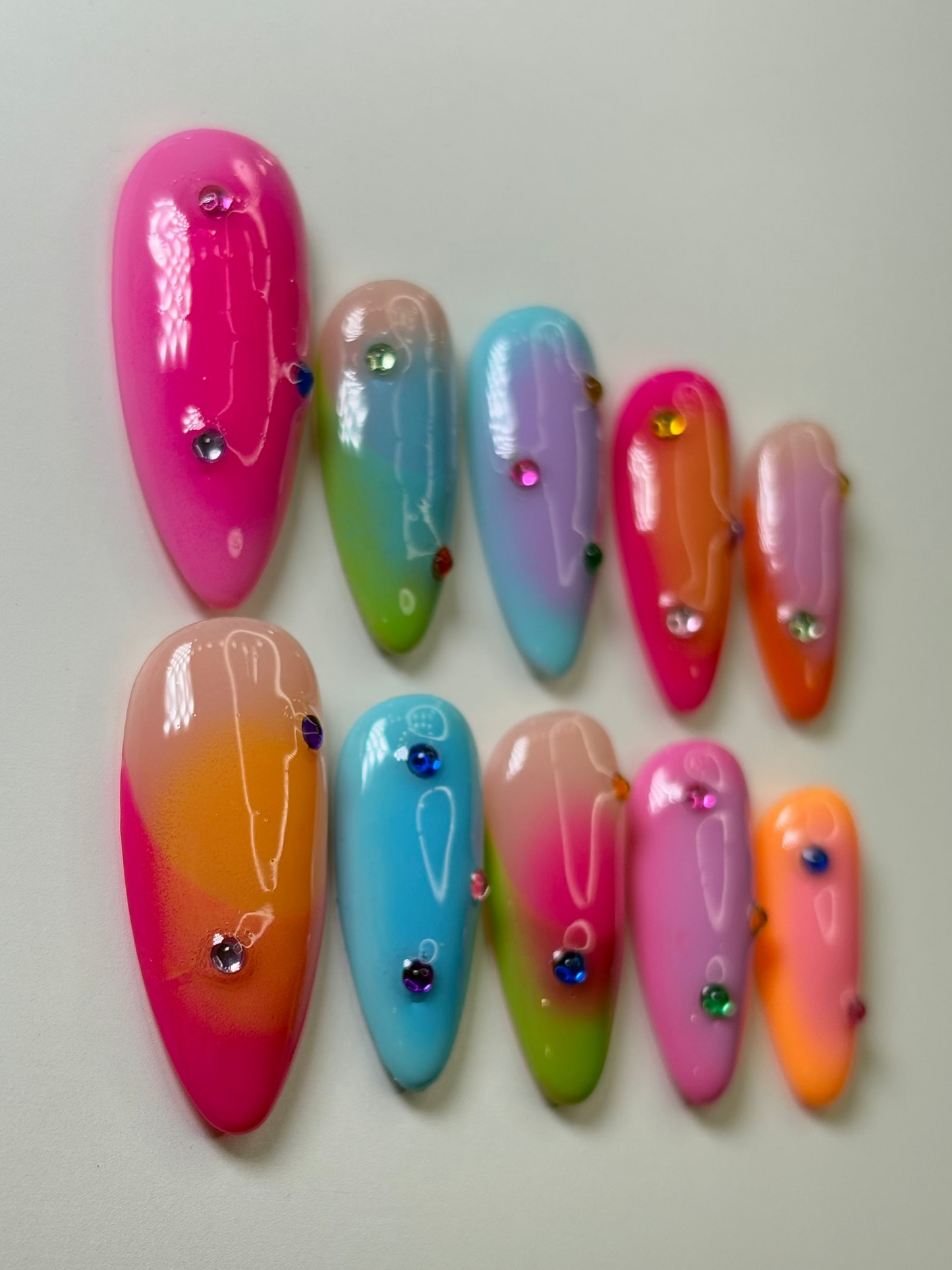 Colorful Rhinestones